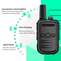 5w useful two way radio walkie talkie mini communicator transmitter transceiver radio set walkie talkie useful outdoor home