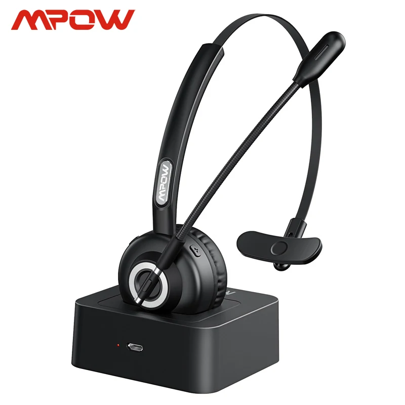 Беспроводные Bluetooth-наушники Mpow TH1 с зарядной док-станцией 17 часов работы |