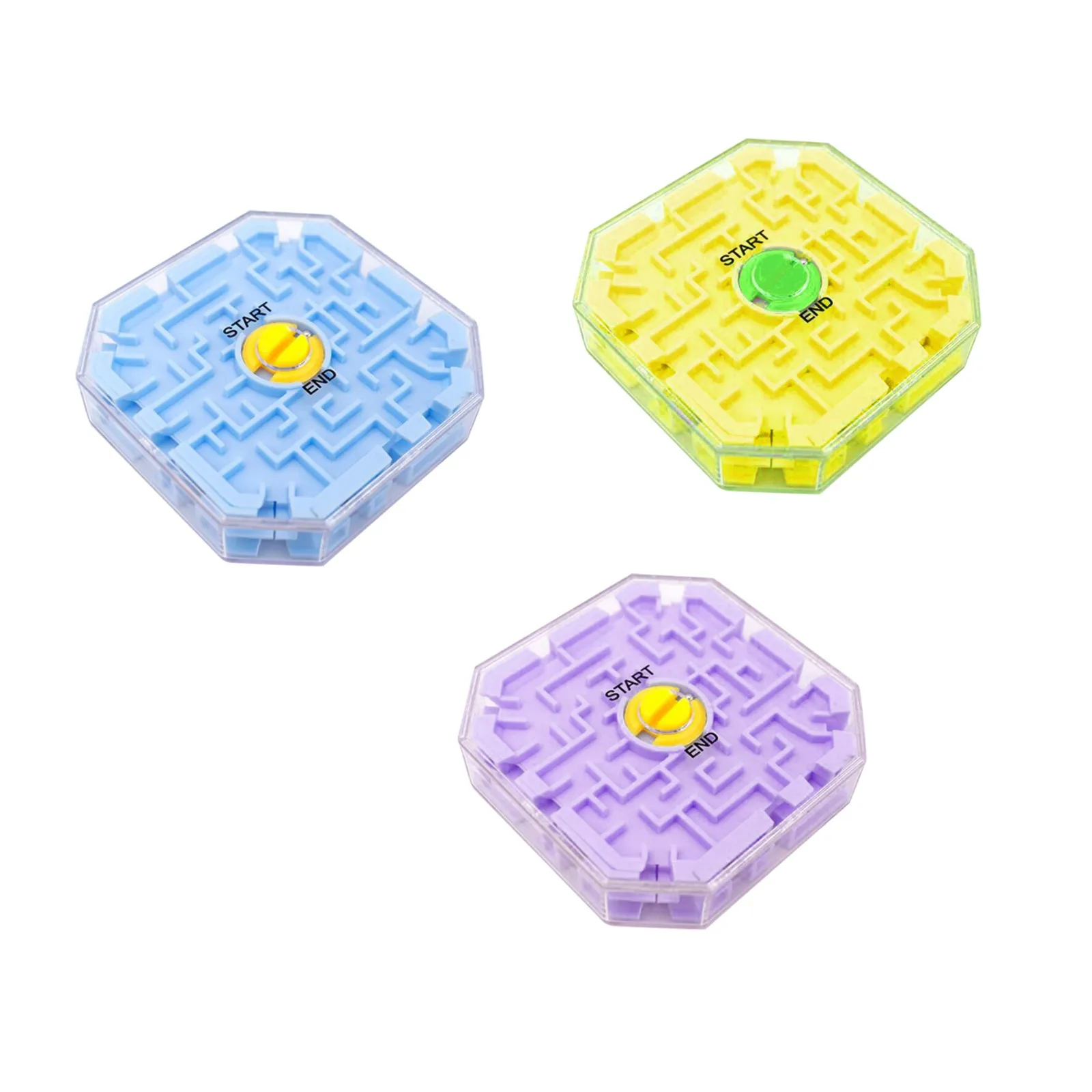 

3pcs Montessori Release Toys For Children 3d Gravity Memory Sequential Maze Ball Puzzle Toy For Kids Adults Funny Gifts QW