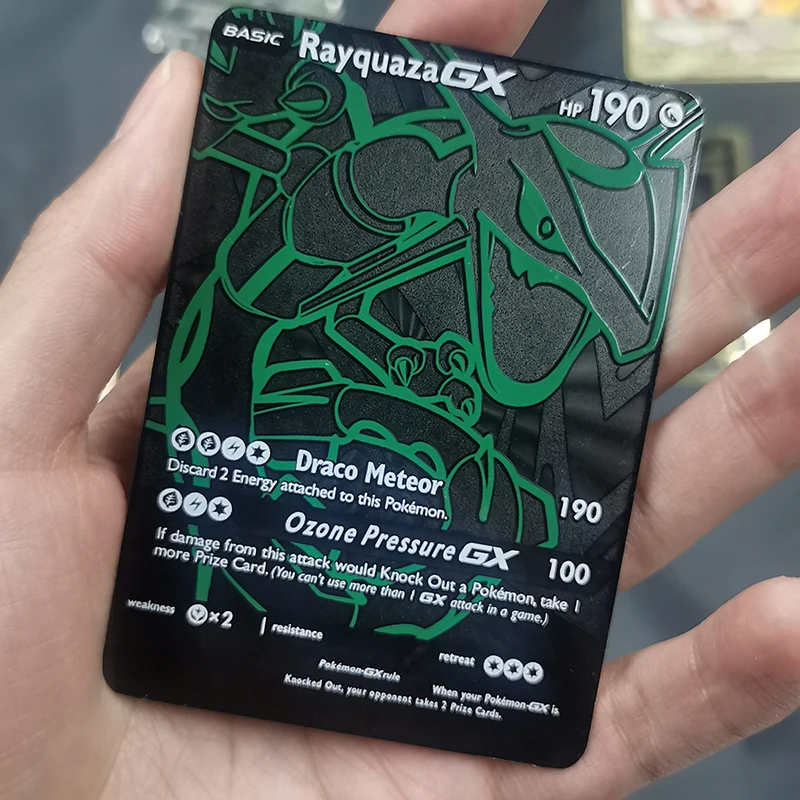 2021 Новый Покемон идентификационные карточки из металла карты V Пикачу Чаризард