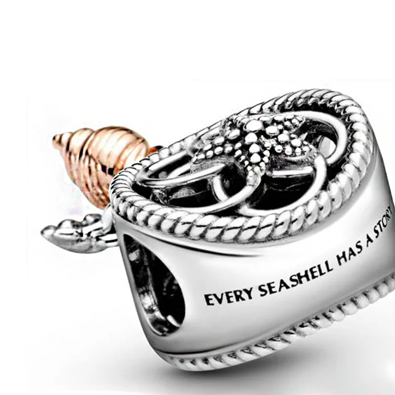 2020 Summer Silver 925 Beads Fit Original Pandora Bracelets Shell Snail Dream Catcher Dangle Charm Women DIY Fashion Jewelry | Украшения и