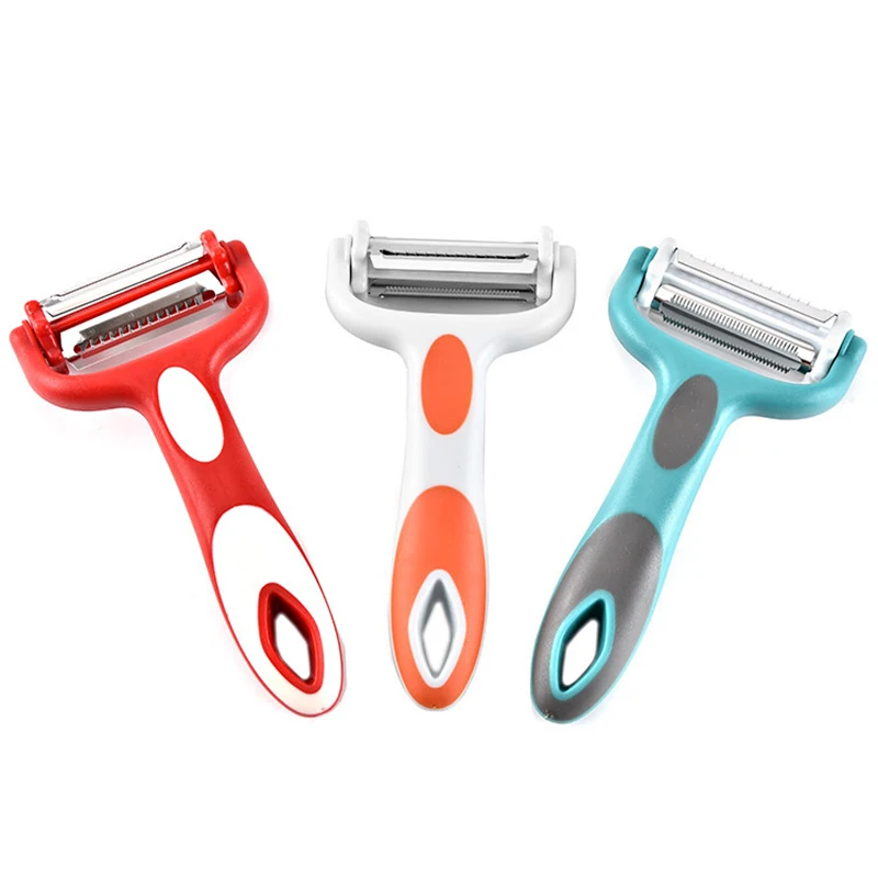 Нож для чистки и нарезки соломкой из нержавеющей стали резак резки с чистящей