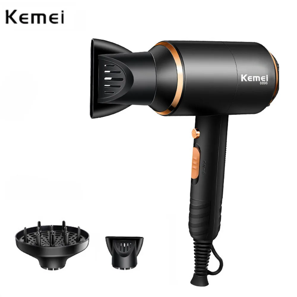 Фен для волос kemei Power ful 4000 электрическая сушилка с ветровой мощностью фен