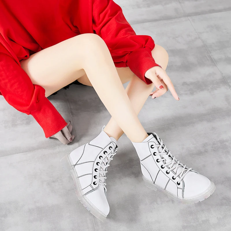 NIKEzi/простая уличная обувь на платформе для женщин и девочек путешествий