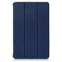navy blue case for lenovo tab m10 plus 10 3in hd tablet cover leather stand