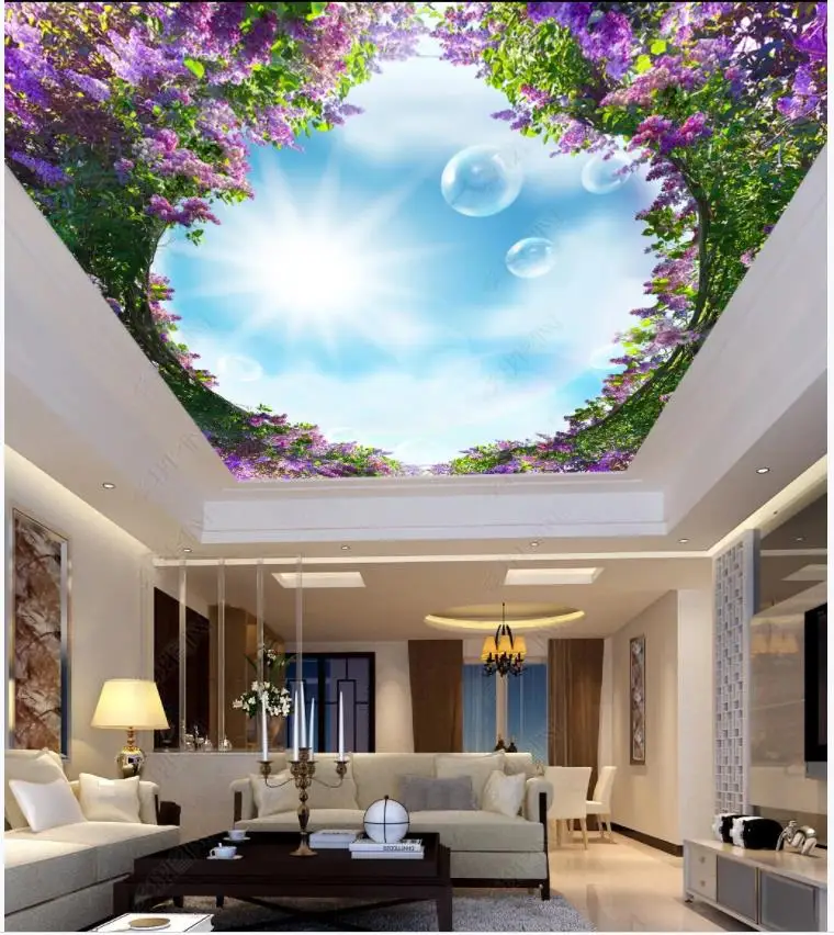 Настенные обои на заказ потолочные для стен современный минималистичный дизайн