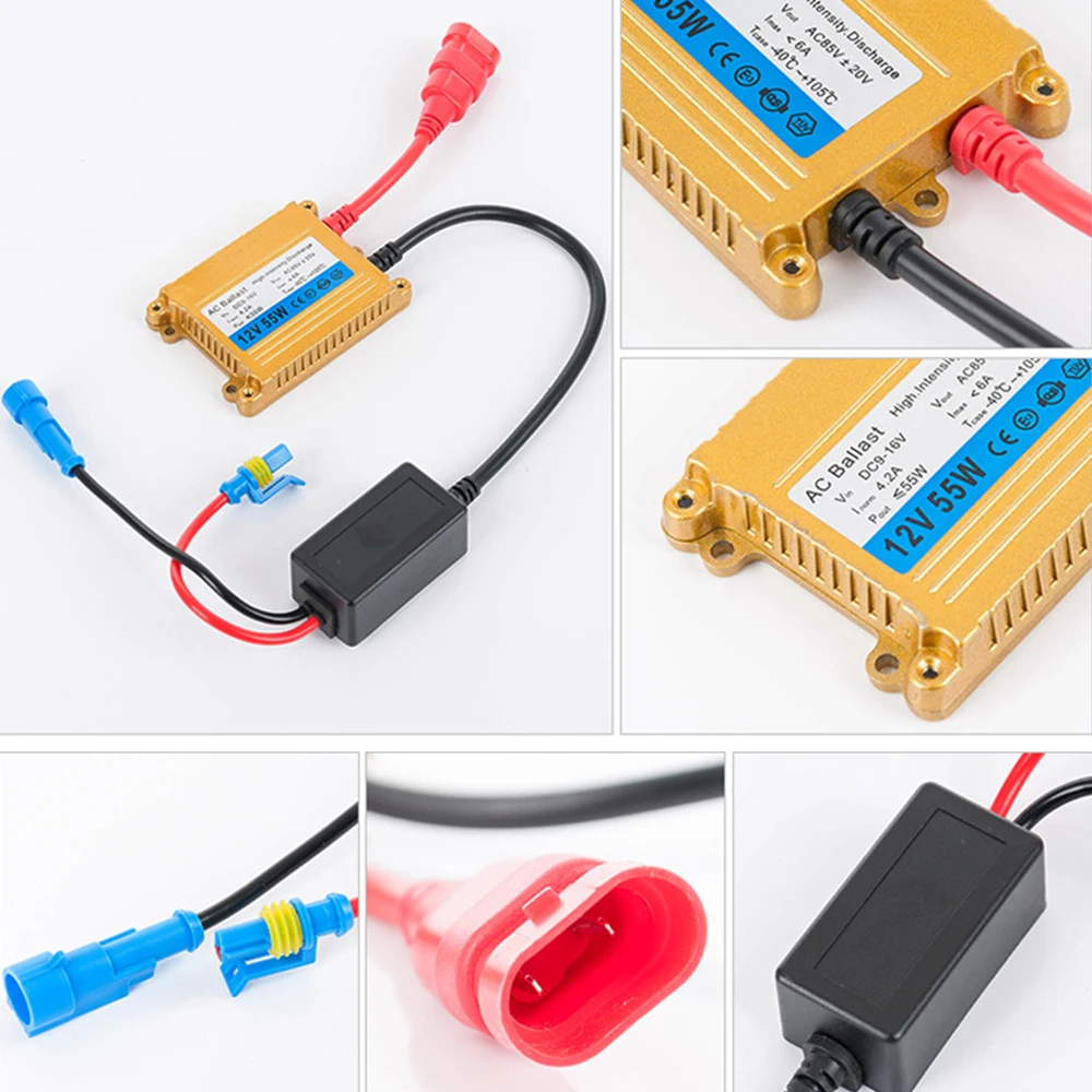 Набор ксеноновых ламп CARCTR автомобильные лампы для фар 2 шт. ксеноновые