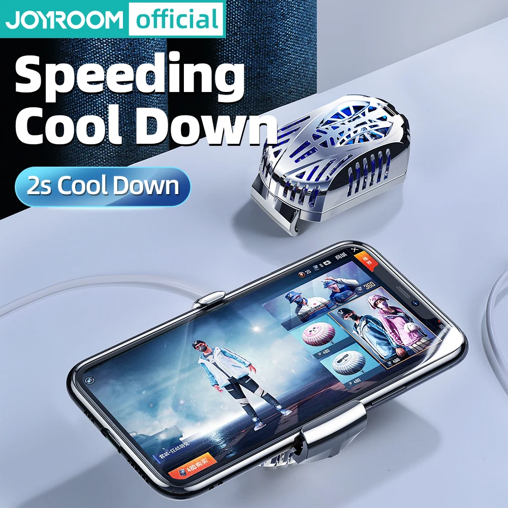 Охлаждающий вентилятор для телефона с беспроводной игровой ручкой Портативный