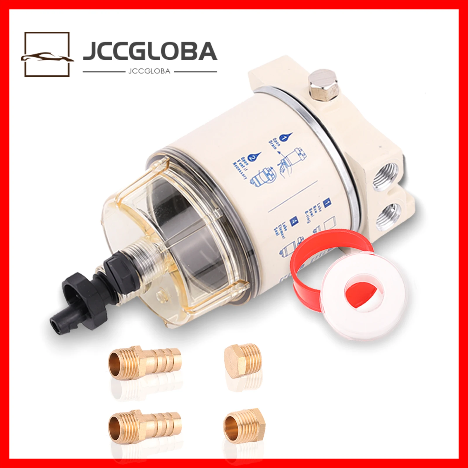 Фильтр топливного/водяного сепаратора R12T для дизельного двигателя Racor 140R 120AT S3240