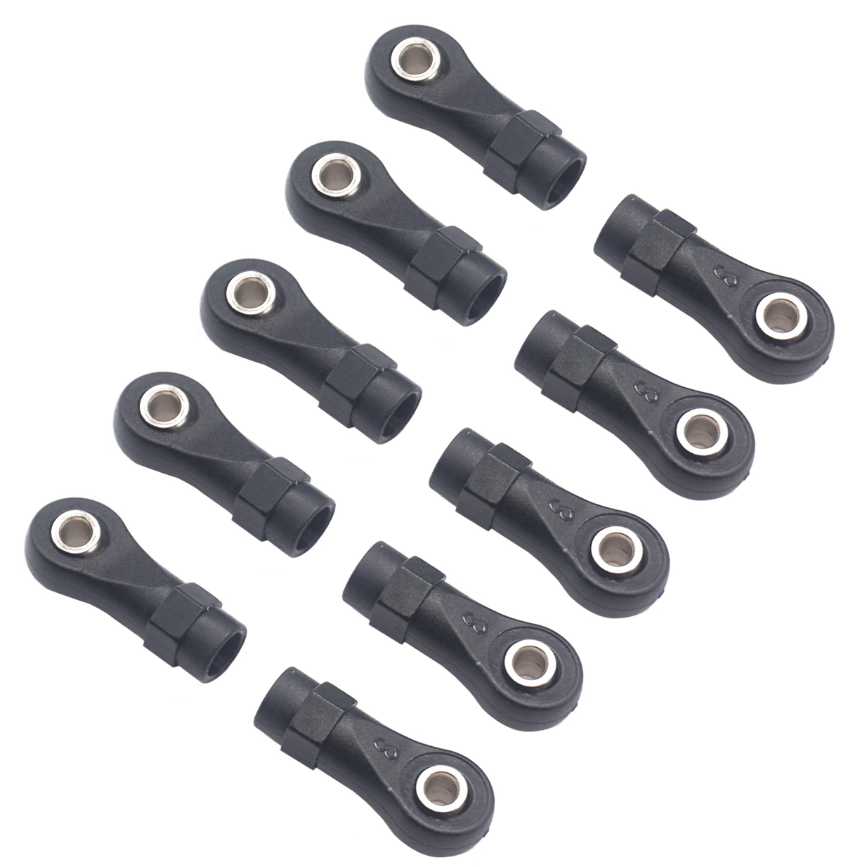 10 шт. M4 пластиковые тяги задние для триксации осевые SCX10 HSP 90046 90047
