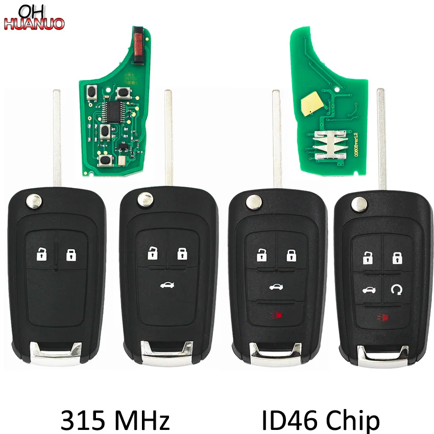 Пульт дистанционного управления брелок 2 кнопки 3 4 5 кнопок 315 МГц с чипом ID46 для