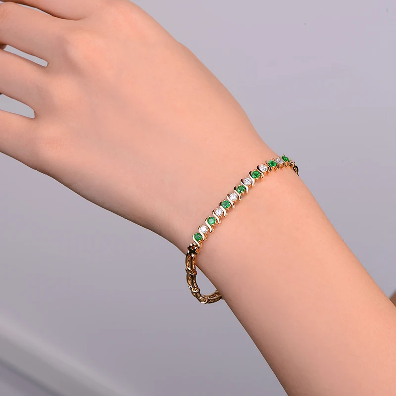 Рисунок 4 - Женский браслет с натуральными камнями LOVERJEWELRY