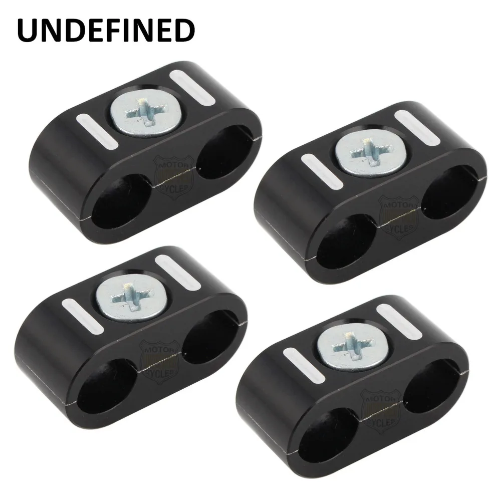 

4 шт. универсальный зажим-клипса для тормозной дроссельной заслонки мотоцикла держатель Органайзер зажим для проводной линии для 1984-2021 Harley всех моделей