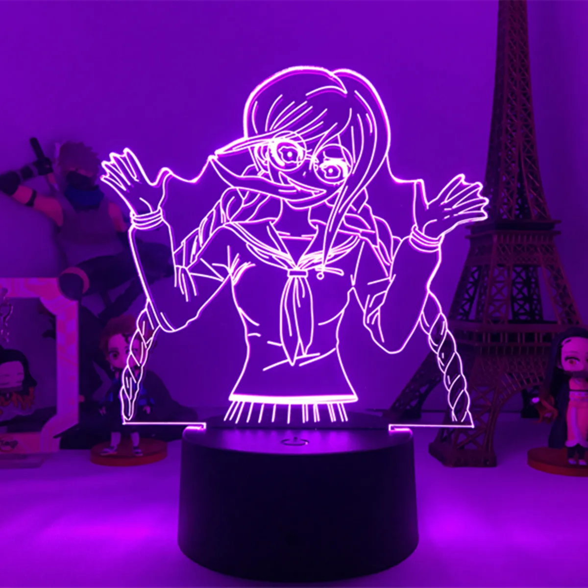 3D лампа аниме Danganronpa Gonta Gokuhara светодиодный ночсветильник для декора комнаты