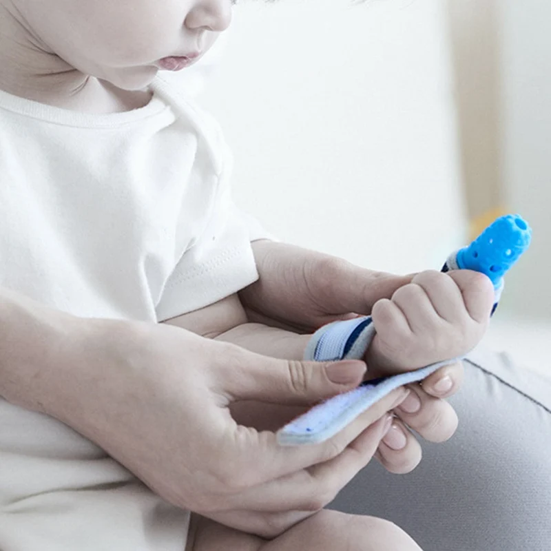 Baby Teethers Thumb Gloves Stop Thumbsucking Teether Prevent Finger Bite Prevention Of Child Give Up Sucking Fingers | Мать и ребенок