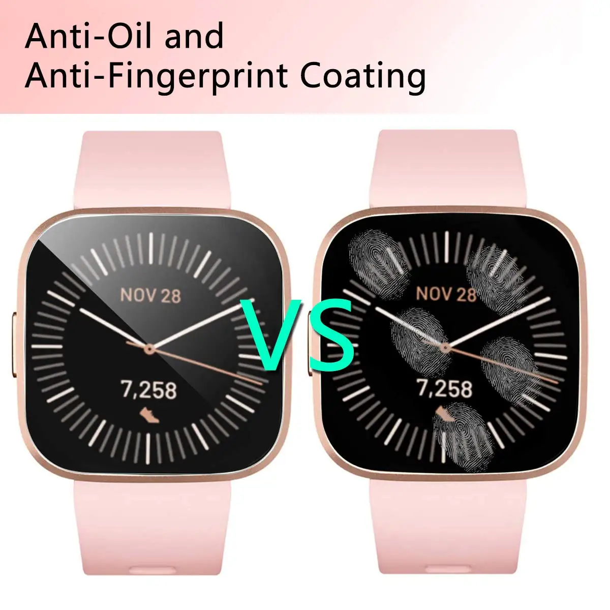 Мягкая термополиуретановая Защитная пленка для Fitbit Versa 2 3 гибкая с максимальным