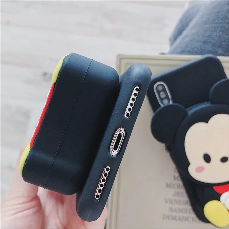 Милый 3D кошелек дизайн кошка чехол для Huawei P10 селфи P10 Plus P9 Lite mini P9 Plus животные Свинья мягкий чехол из ТПУ