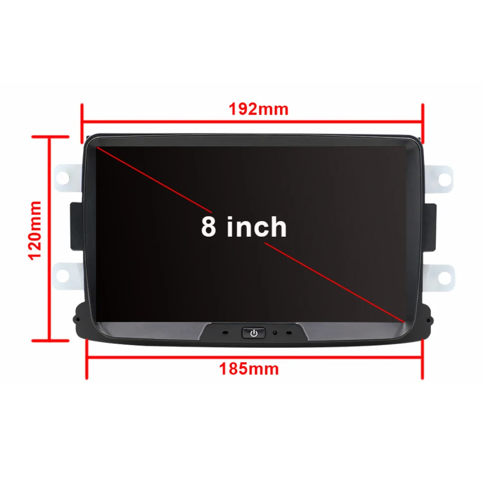 Автомобильный мультимедийный Android-радио для Dacia Sandero Duster Renault Captur Lada Xray 2 Logan Automotivo Audio DSP 4G+64 Навигация GPS включена.