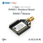 Коммутационная плата RAK811, печатная плата SX1276 LoRa, модуль Wi-Fi с открытым исходным кодом, тестовая плата с низким энергопотреблением SMA + IPX 3,3 В Q108
