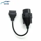 1 шт. OBD II адаптер для B * МВт 20 контактный разъем для OBD2 16 pin гнездовой разъем e36 e39 X5 Z3 для B * MW 20pin с высокое качество