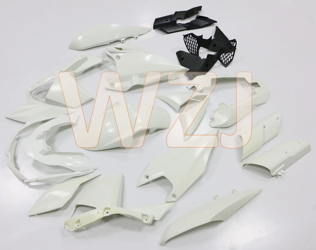 Для Kawasaki Z1000 2012 Набор для всего тела Z 1000 12 13 Зеленый Белый Черный ABS обтекатель Z1000 2010-2013 STREET EDITION тела Наборы - Цвет: UNPAINTED