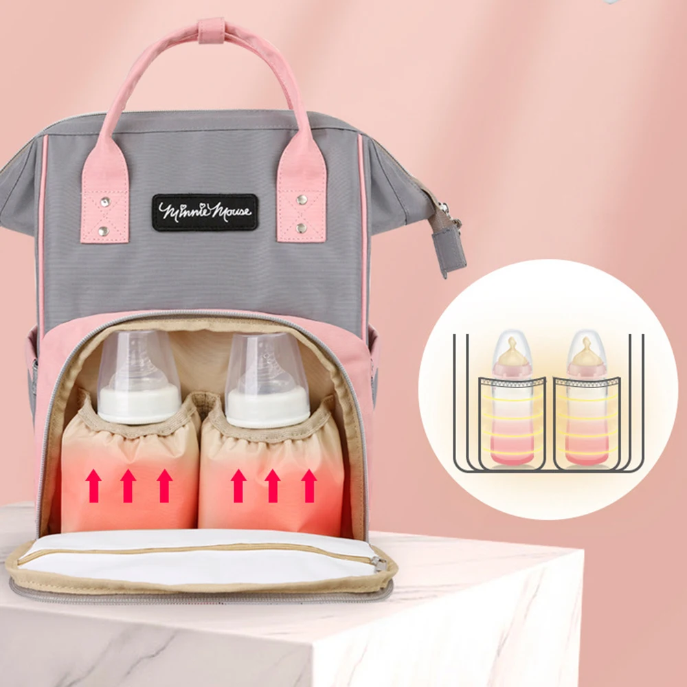 Модная сумка для мам DISNEY многофункциональный вместительный рюкзак подгузников