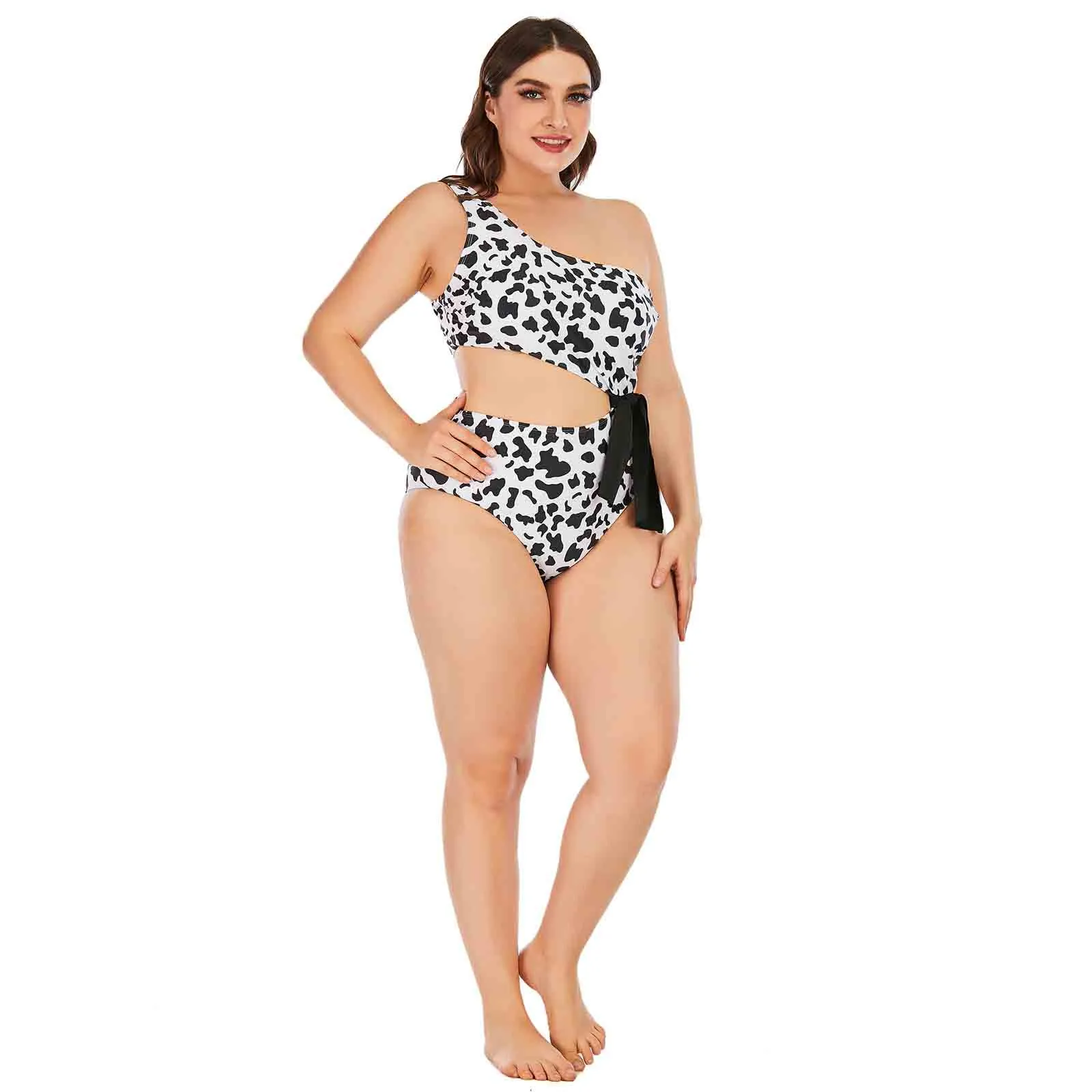 

swimsuit women Plus Size bathing suit One Piece bikinis set Ruched Tummy Control Bathing Suit Swimwear 2021