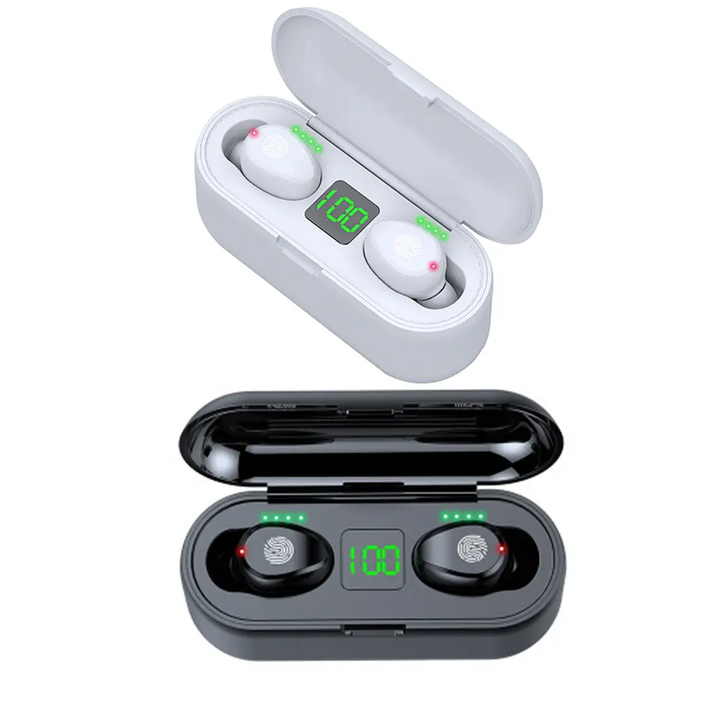 Беспроводная Спортивная F9 мини стерео сенсорная беспроводная гарнитура