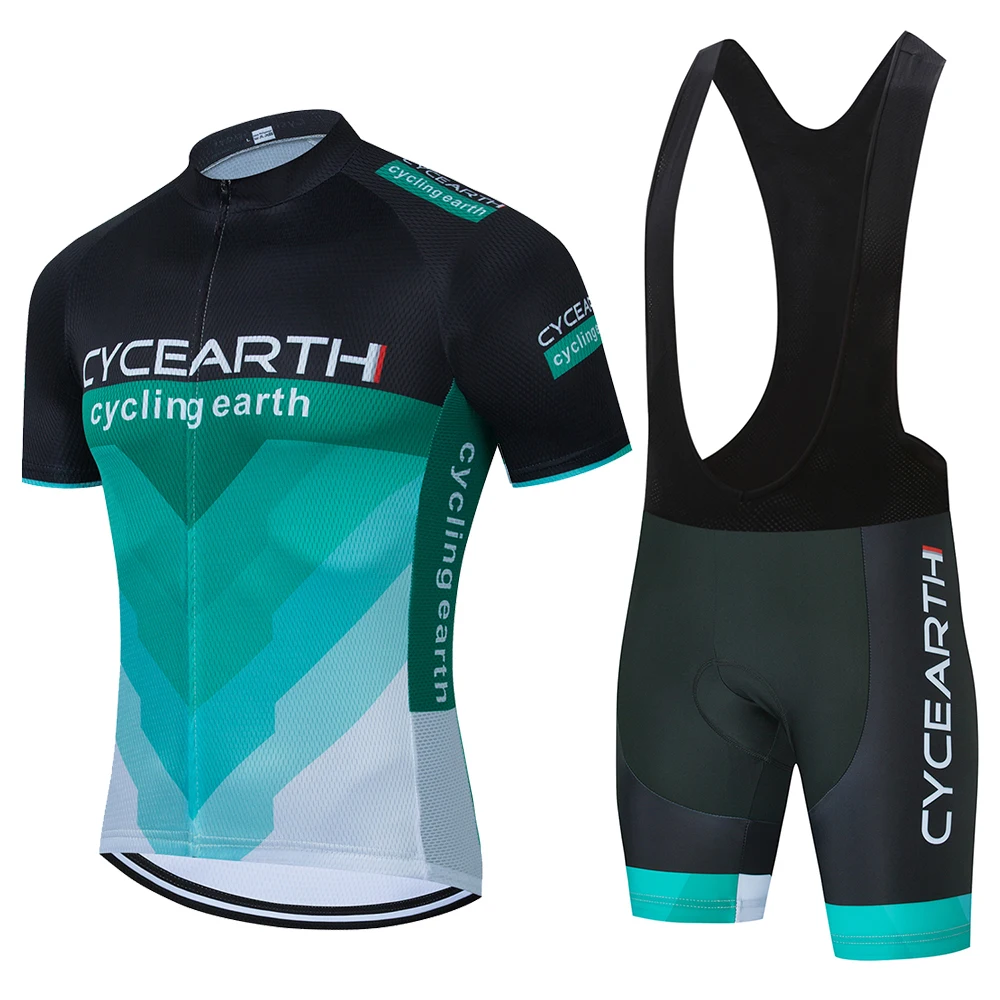 

2021 cycling Suit set men summer cycling clothing sportswear bicycle Jersey with cycle Clothes wear bib shorts set breathable