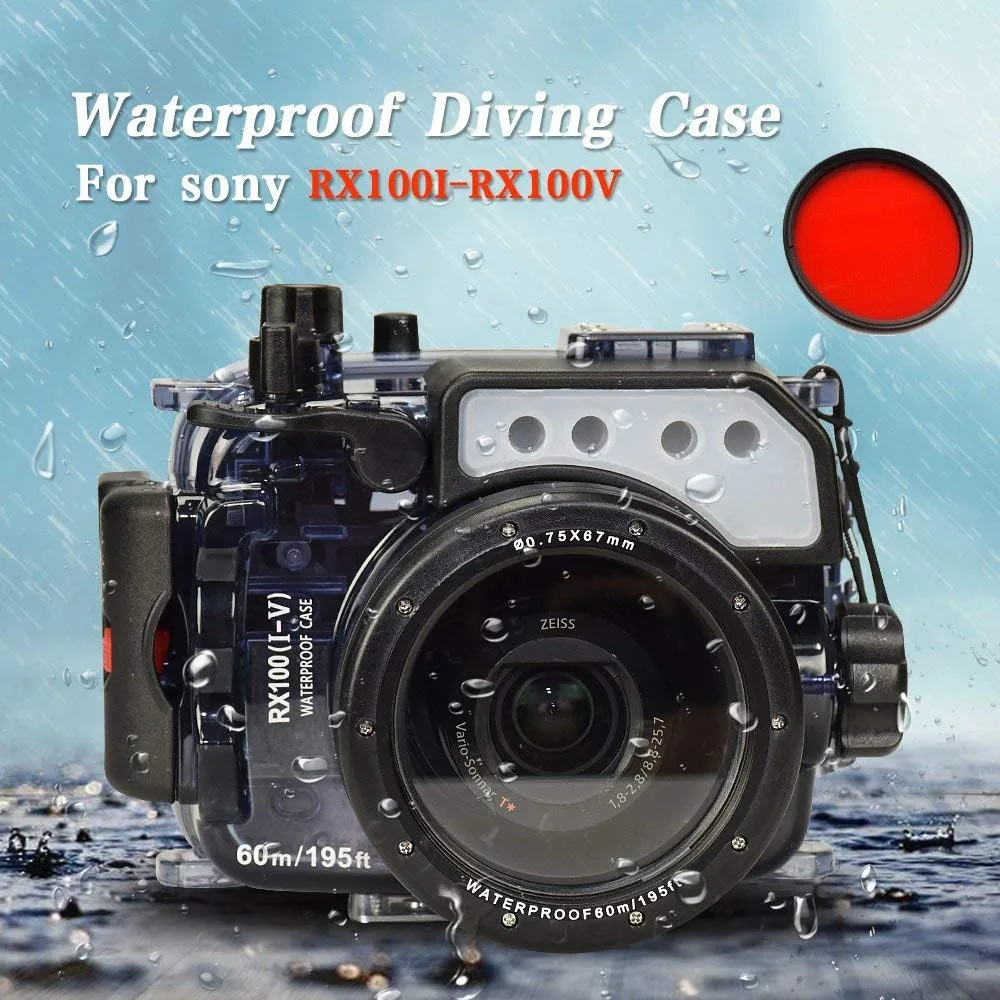 Корпус Подводной Камеры Seafrogs 60m/195ft для Sony RX100(I-V) с купольным портом | Электроника