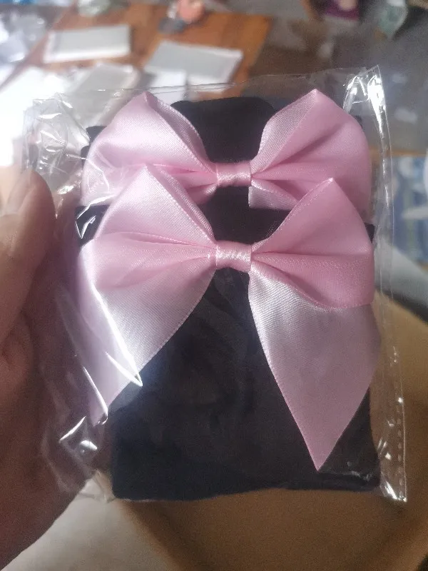 Женские чулки до бедра красивые атласные сверхдлинные носки с бантом для