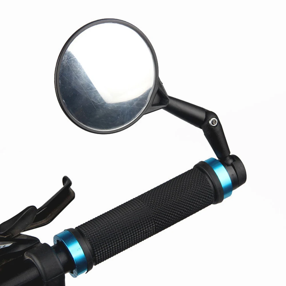 

Bicycle Mirror Bar End 75mm Convex Rearview Mirror Adjustable Handlebar for Bike Rearview Mirror