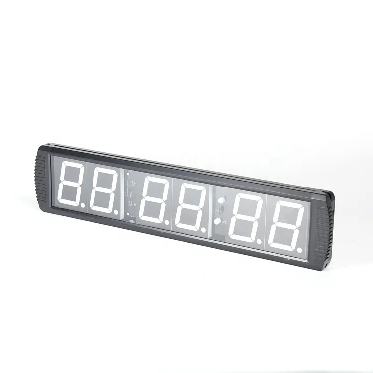

Multi-functional sport training 6 digits led remote gym timer