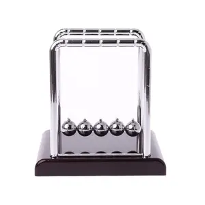 Колыбель из стали Newton's Balance Ball Физика Наука Маятник забавная настольная игрушка подарок игры образовательный стол украшение дома