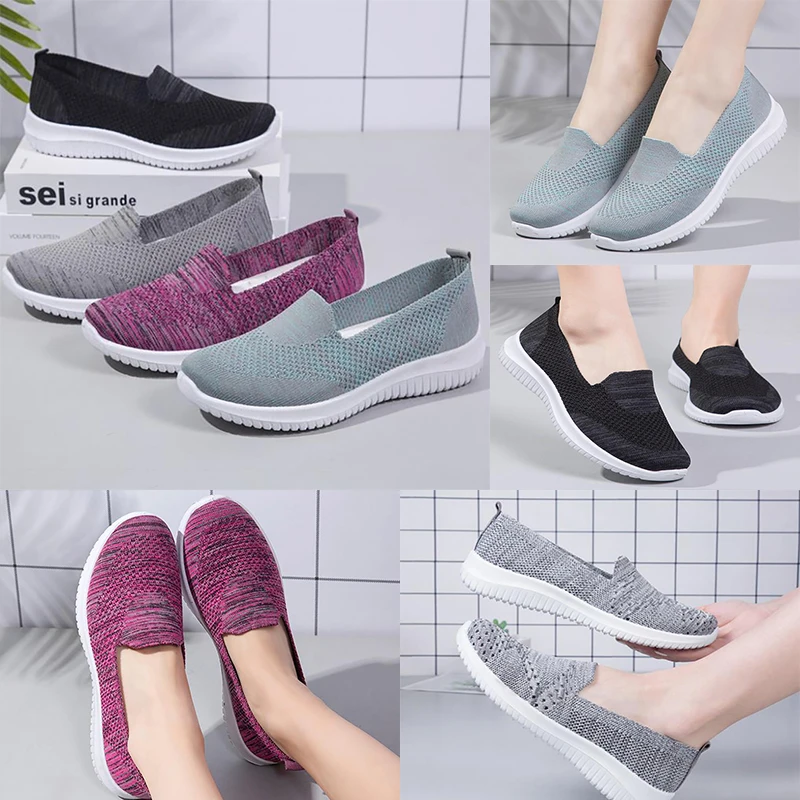 

Hot new top casual cool wholesale mens 2021 middle-aged and old peoples casual soft sole mothers running shoes 23