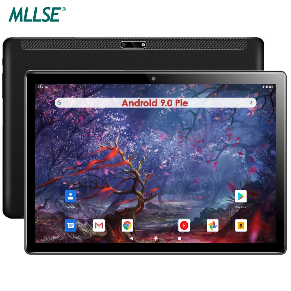 Новый 10-дюймовый планшет 2020 ОС Android 9 0 32 ГБ ROM 1280x800 HD IPS экран GPS Media Pad 3G Phablet Youtube 64 Гб
