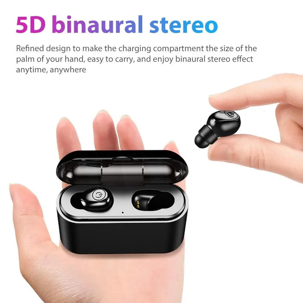 

X8S In-Ear Mini TWS Wireless Bluetooth 5.0 Bass Sports Earphones with Charge Box