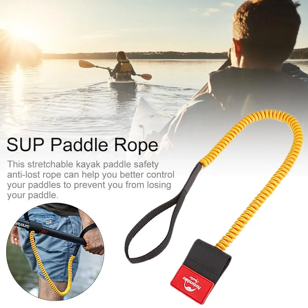 Эластичное весло для байдарки каное поводок серфинга веревка безопасности