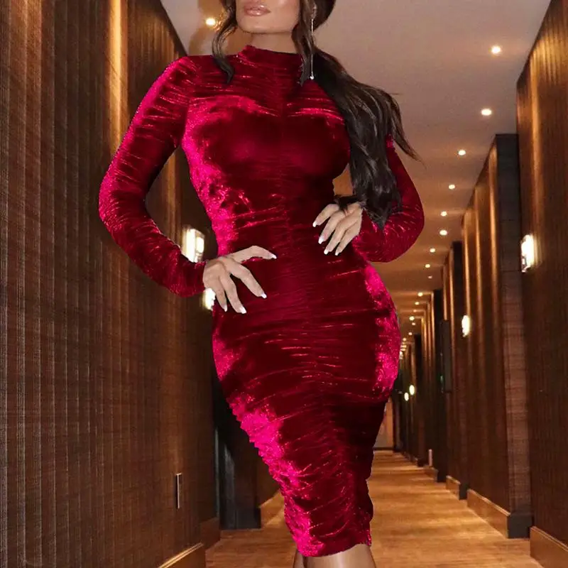 Женское Модное Элегантное винтажное праздничное приталенное платье миди с