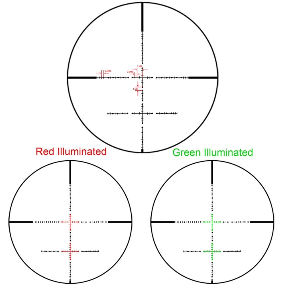 

Discovery Tactical Scope VT-2 6-24X44SFIR Hunting Riflescope Illuminated Reticle Side Parallax Shooting Sights For.308 Rifle Gun