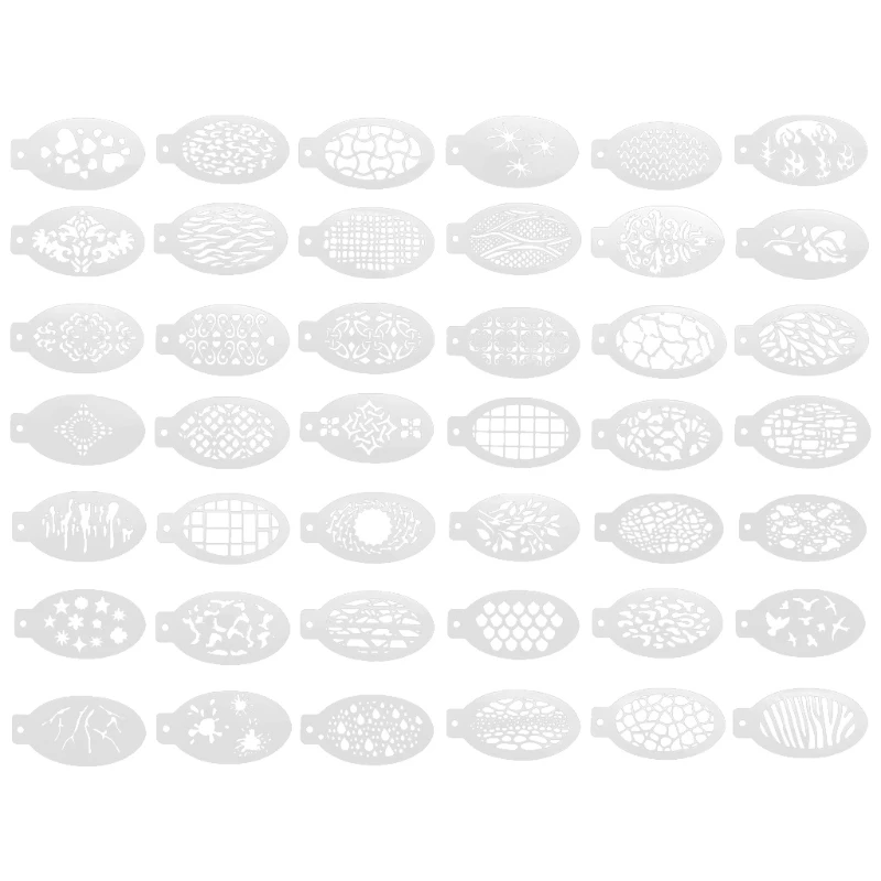 

42 Pcs Mandala Stencils DIY Crafts Drawing Template for Rock Painting Scrapbooking Paper Card Embossing Album Decor