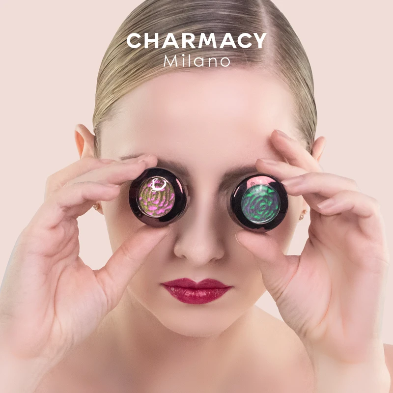 

Голографические яркие тени для век Duochrome, легкие в нанесении блестящие тени для век, палитра пигментов для глаз, Корейская белая косметика