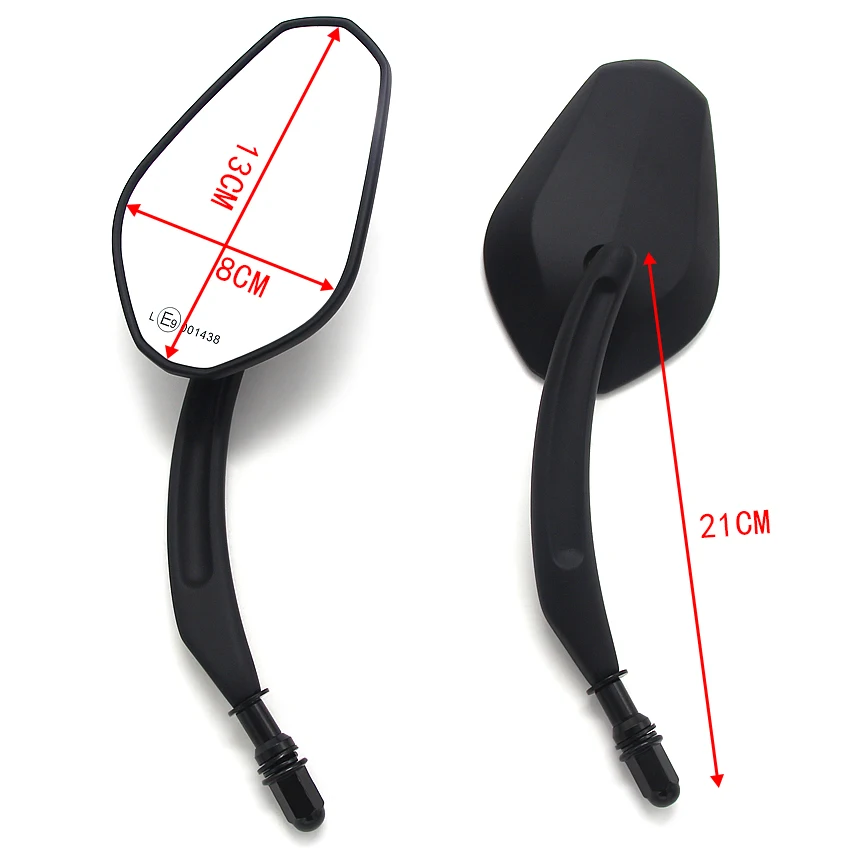 Motorbike Rearview Mirror Motorcycle Accessories 8mm Side Mirrors For Harley Davidson SuperLow 1200T  XL1200T Motorcycle Mirrors enlarge
