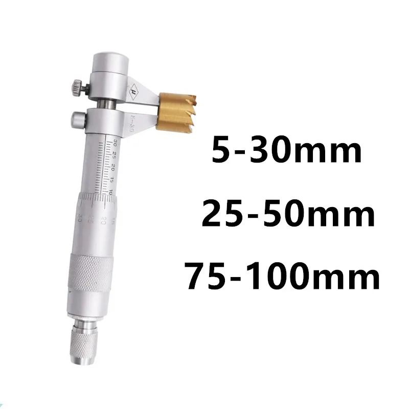 Внутренний измерительный Калибр из нержавеющей стали микрометр внутренний