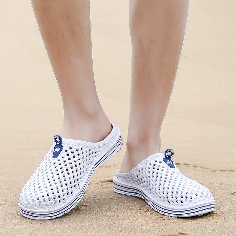 Оригинальные садовые Вьетнамки Водонепроницаемая Обувь для женщин и мужчин