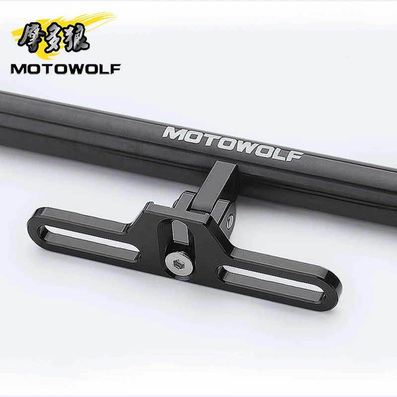 MOTOWOLF кронштейн Мотоцикл Скутер велосипед Телефон GPS прожектор держатель бар для