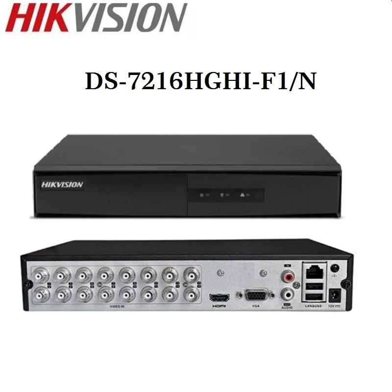 Фото HIKVISION английская версия DS-7208HGHI-F1/N 1080P и DS-2CE16D0T-IRF 8CH домашние и уличные ночные комплекты зрения с HDD опционально №2