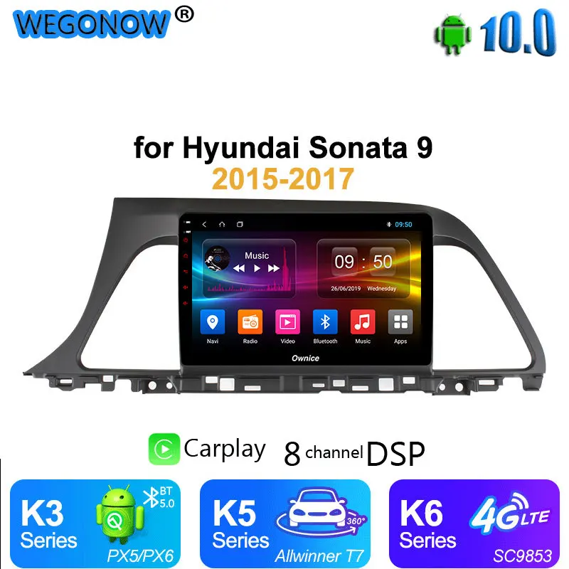 Ownice 8 ядерный Android 10 автомобильный DVD плеер carplay головное устройство 360 панорамный