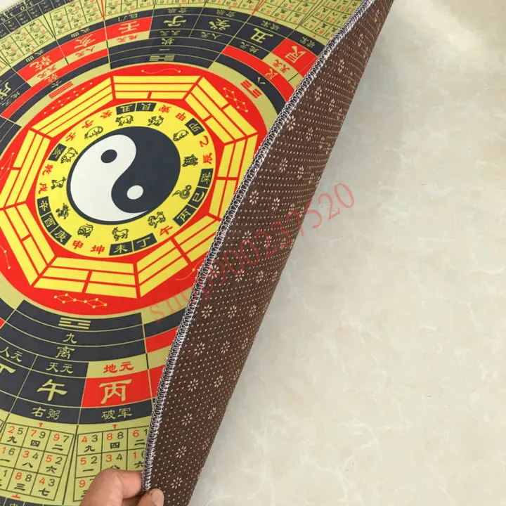 

Taoist Taiji Bagua blanket, anti slip, martial arts blanket, cushion, heaven and earth eight diagrams blanket Chinese Culture