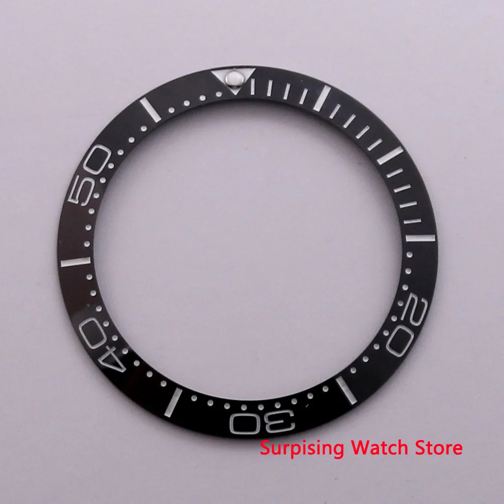 

38mm Black Watch Bezel Ring Insert Super Luminous Fit for 40mm Automatic Men's Watch